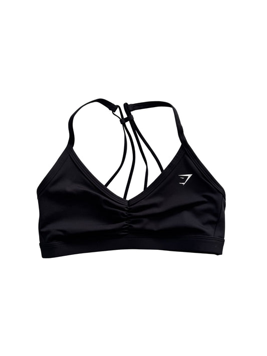 Ruched Strappy Sports Bra