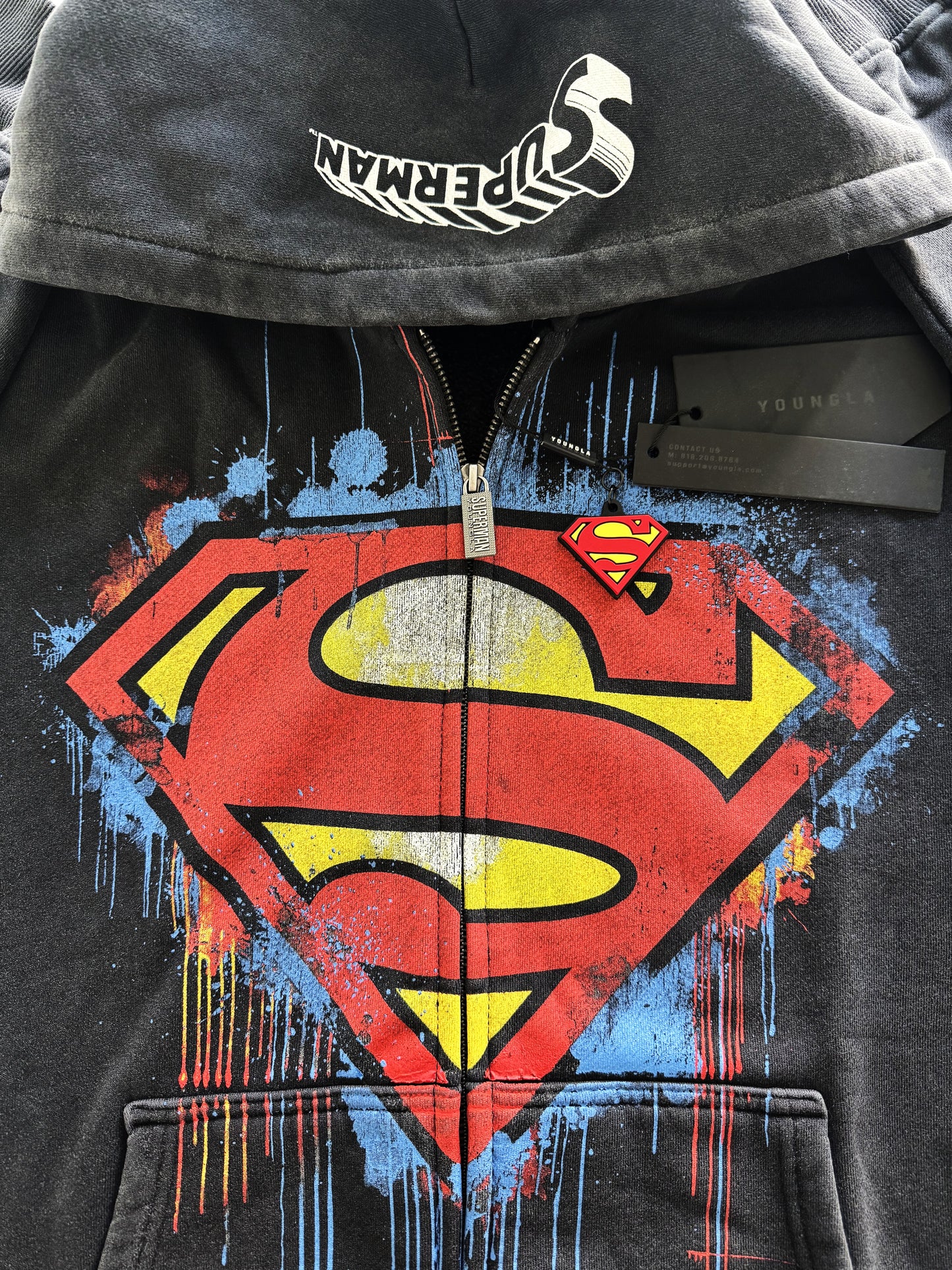 Superman Drip Zip - Ups