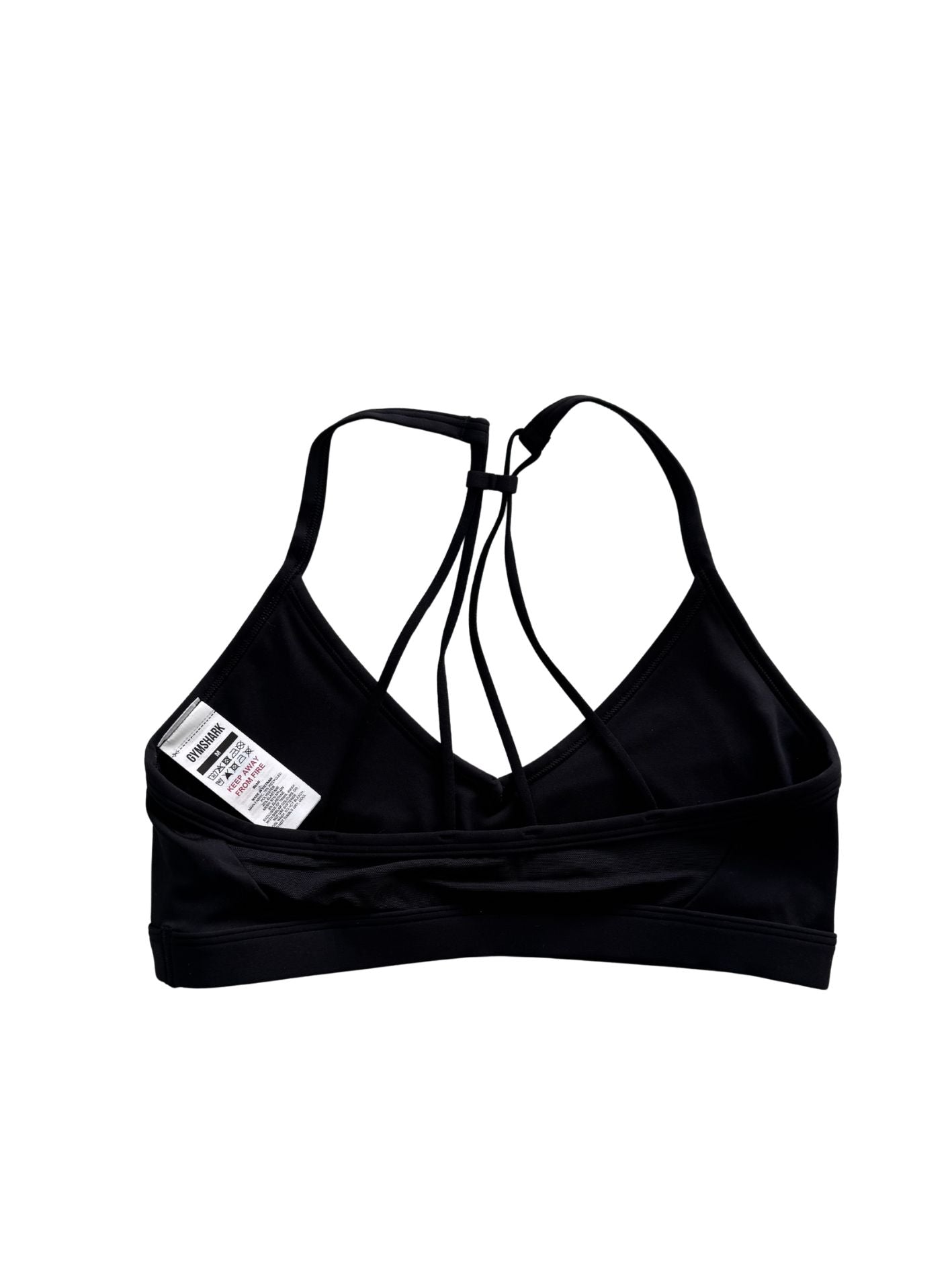 Ruched Strappy Sports Bra
