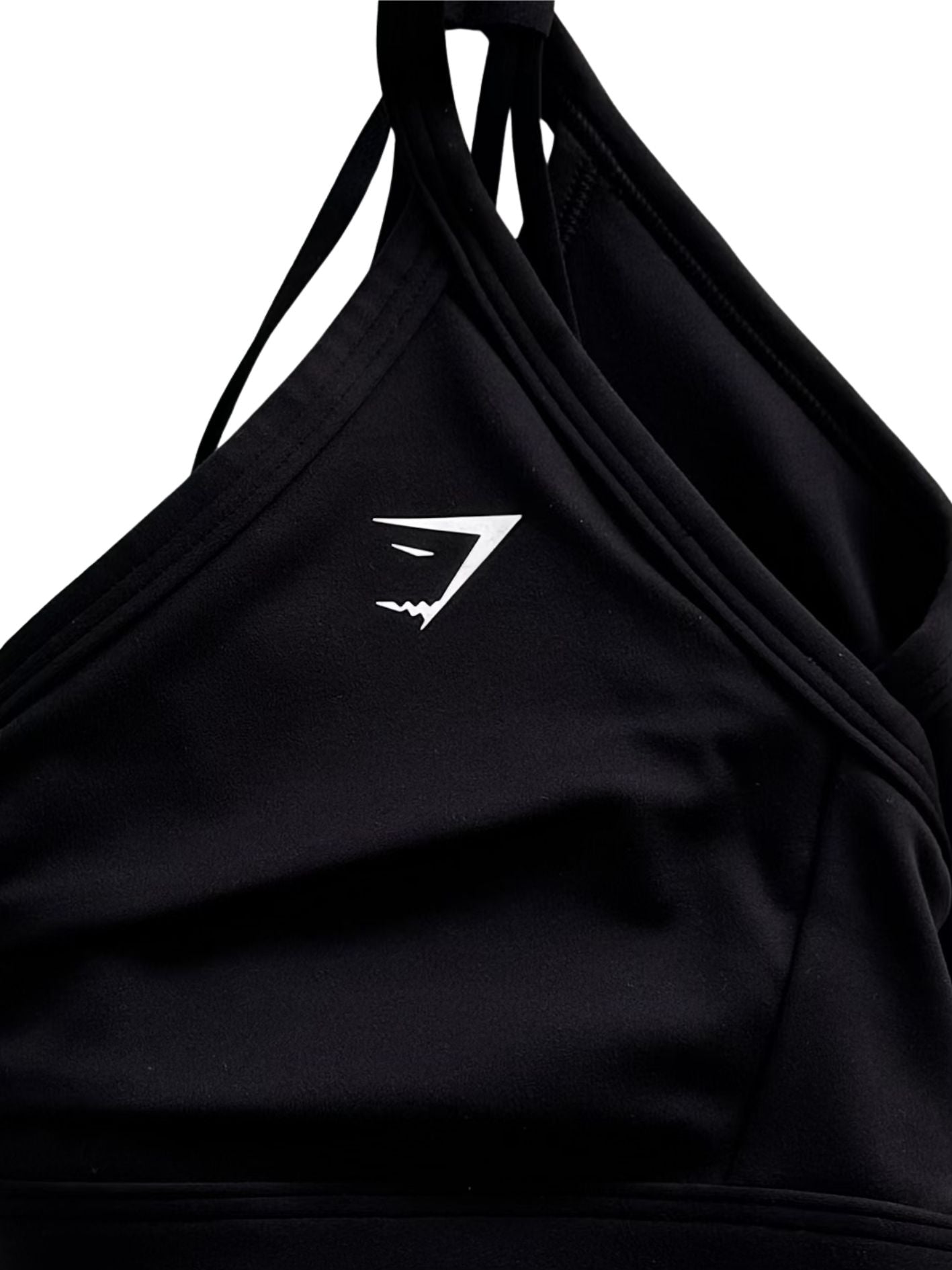 Ruched Strappy Sports Bra