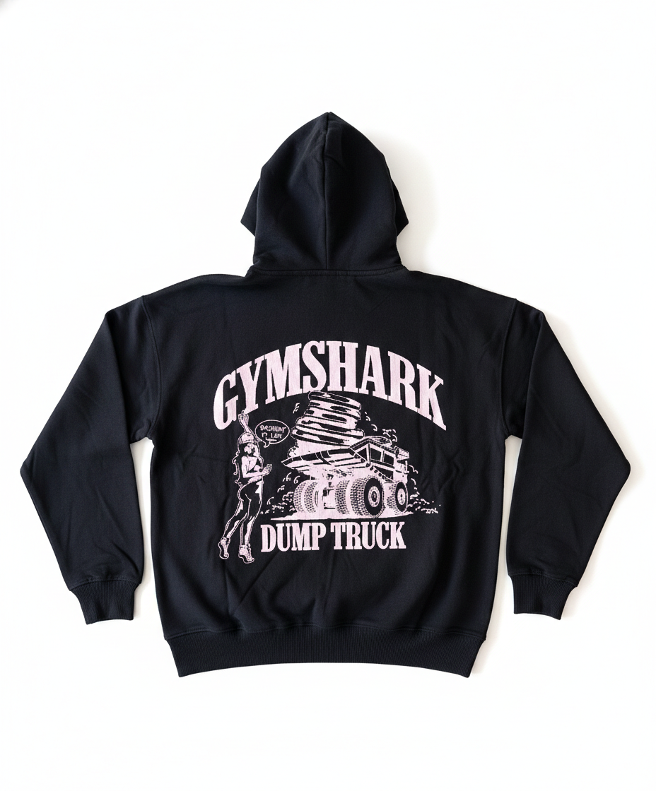 Dump Truck Graphic Hoodie